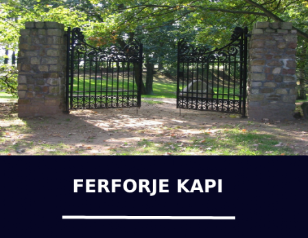 teknik metal ferforje kapı